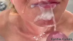 play EURO MILF's Intimate Blow Job & Handjob Show, Cum In Mouth