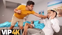 play A namorada de Buddy obtém o prazer máximo do dick big pau do amigo na realidade Encontro de cuckold